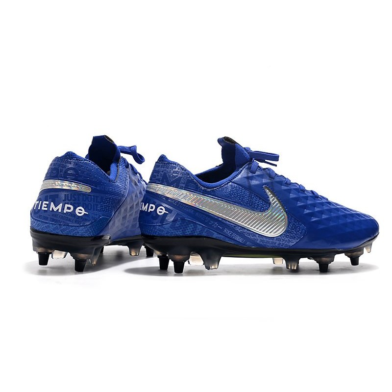 Nike Tiempo Legend VIII Elite SG PRO AC Modrý stříbrný